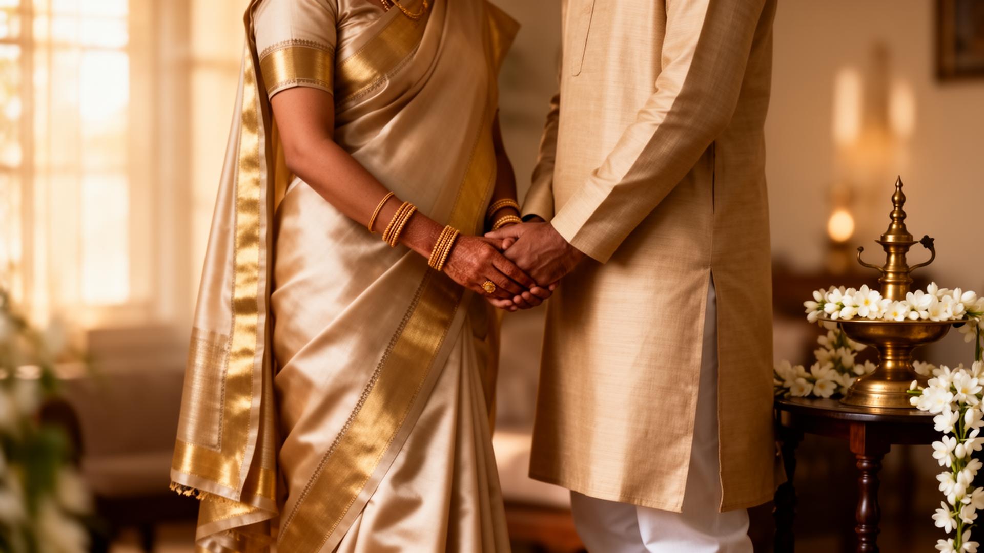 An Indian couple seeking Ayurvedic counselling