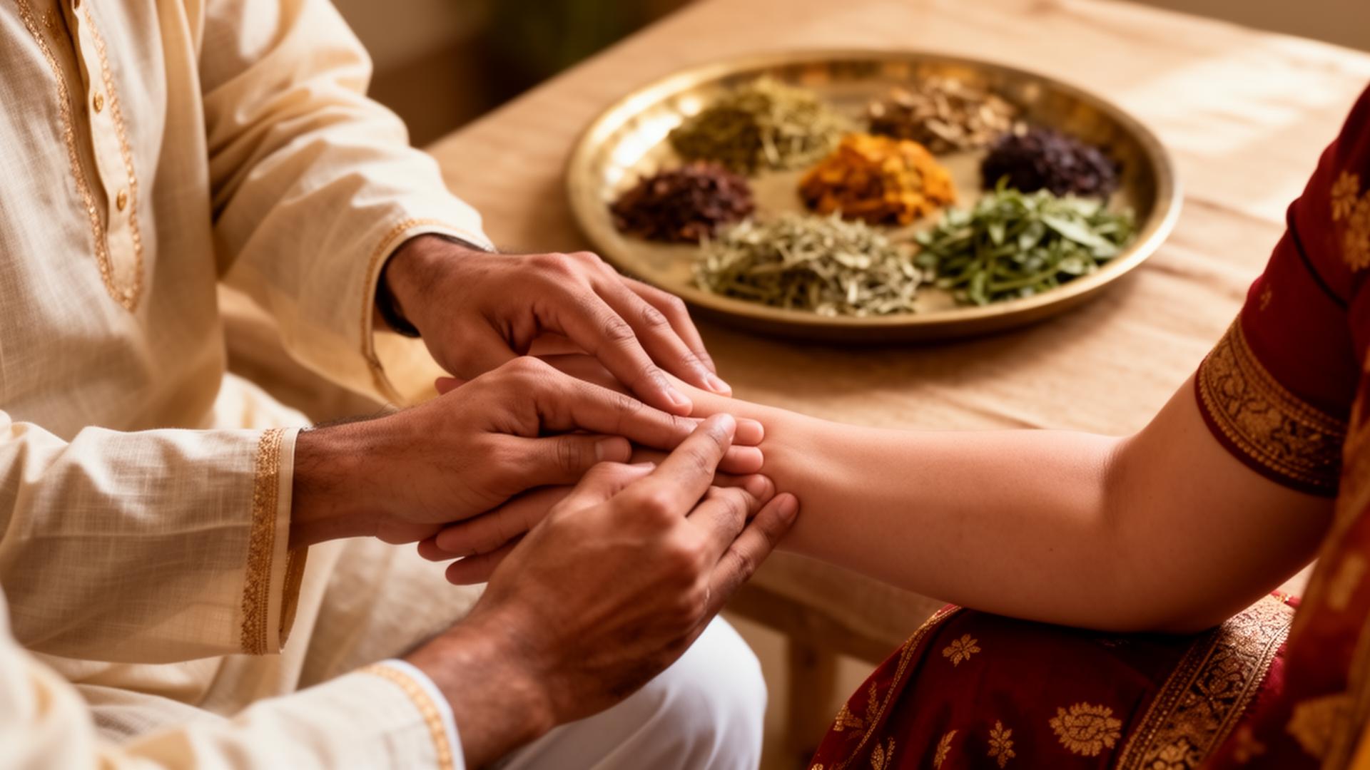Ayurvedic pulse diagnosis (Nadi Pariksha)