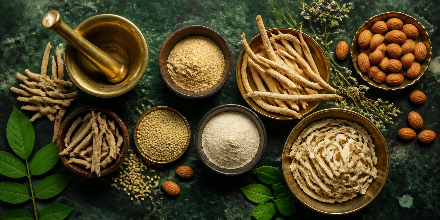 Ayurvedic herbs used in herbal treatment for male infertility